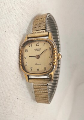 Citizen Seven Quartz Damenuhr Vintage Retro Sammler 