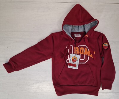 MN150 AS ROMA 1927 AMISTAD FELPA TUTA 10 TOTTI JUNIOR BAMBINO