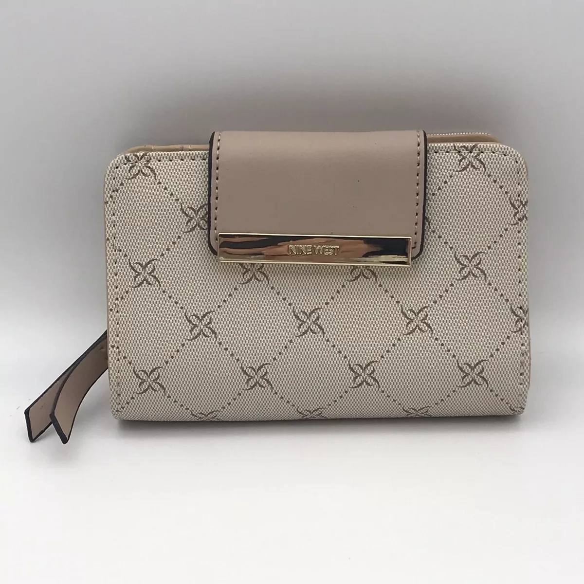NINE WEST Lawson Wallet Slg French Womens Light Brown Coin Purse