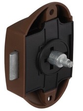 H&auml;fele Aufschraubschloss Push Lock Schloss M&ouml;bel Schublade Verschluss Druckknopf