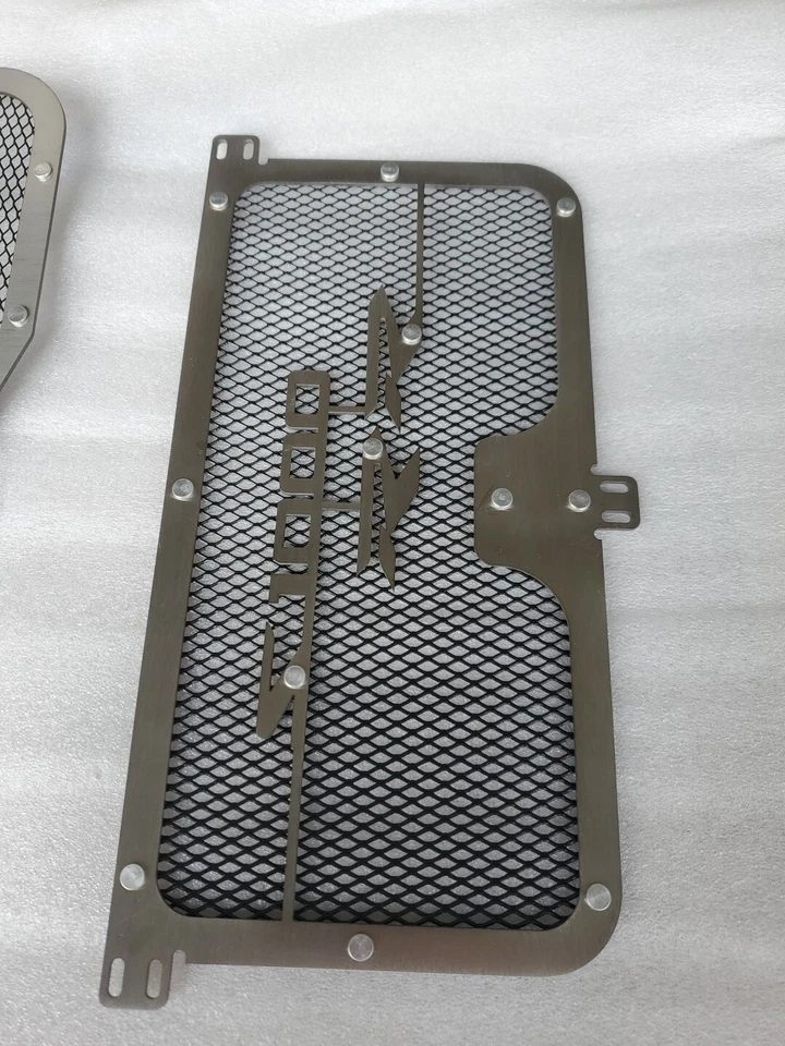 For BMW S1000 Radiator Guard Grill Oil Cooler Cover Protector 10-18 HP4 13-16 - Image 4 of 4