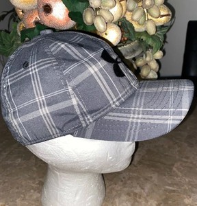 plaid under armour hat