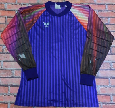 Erima Vintage Goalkeeper Football Shirt Made In Germany (439) Size S