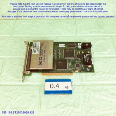Measurement Computing PCI-DAS6025 Analog DIO Card as in photos, SN:RANDOM, SALE.