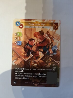 Altered TCG unique Three Little Pigs