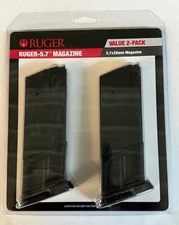 Ruger®-5.7 Mag 5.7 x 28mm 10Rd Factory Mag 2-Pack 90712