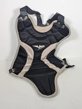 All-Star CP79LS Youth baseball Catcher's Chest Protector Black