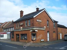 Photo 12x8 The Binfield Bakery, Byfleet Large red brick corner building wi c2011