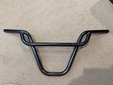 NEW BLACK PRETZEL BMX  BICYCLE HANDLEBARS 22....