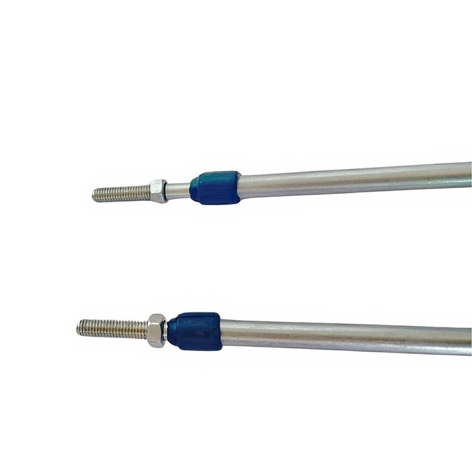 2PCS 22FT Universal Throttle Shift Control Cable 33C For Yamaha