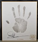 Joe Theismann Washington Autographed Original Handprint 957/1000 w/ PA COA FO