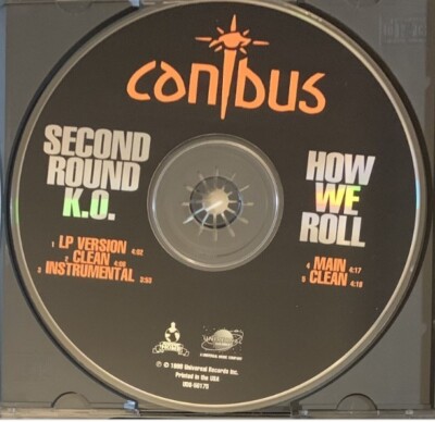 Canibus - 2nd Round K.O - How We Roll CD DISC ONLY, No Case, Art or Tracking