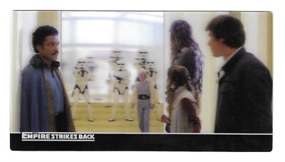 2010 Topps The Empire Strikes Back 3Di Widevision #33 Lando's Betrayal
