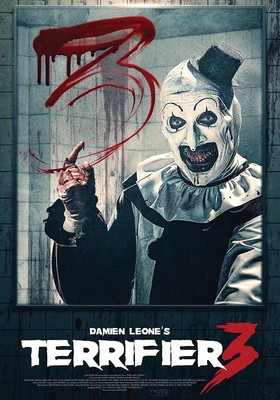 Terrifier 3 (2024) Póster de película CARTEL #467
