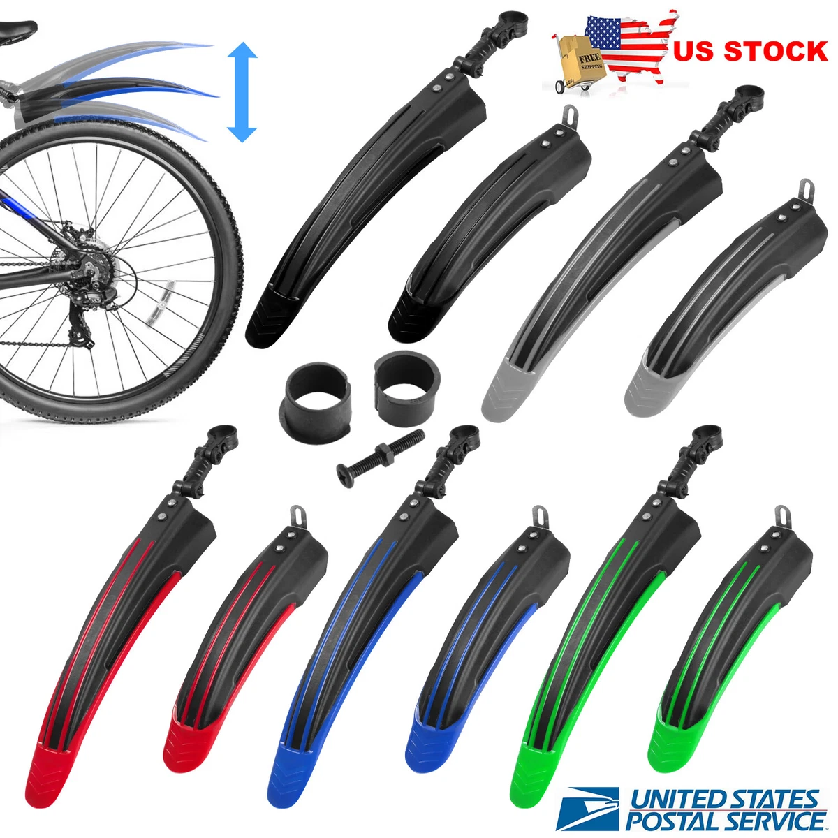Mountain Bike Fender Bicycle Cycling Front Rear Mud Guards