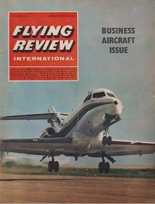 Flying Review (Jan 1967) Business Aircraft/Jets, HS 125, Yak-18, Ilyushin, MiG-1