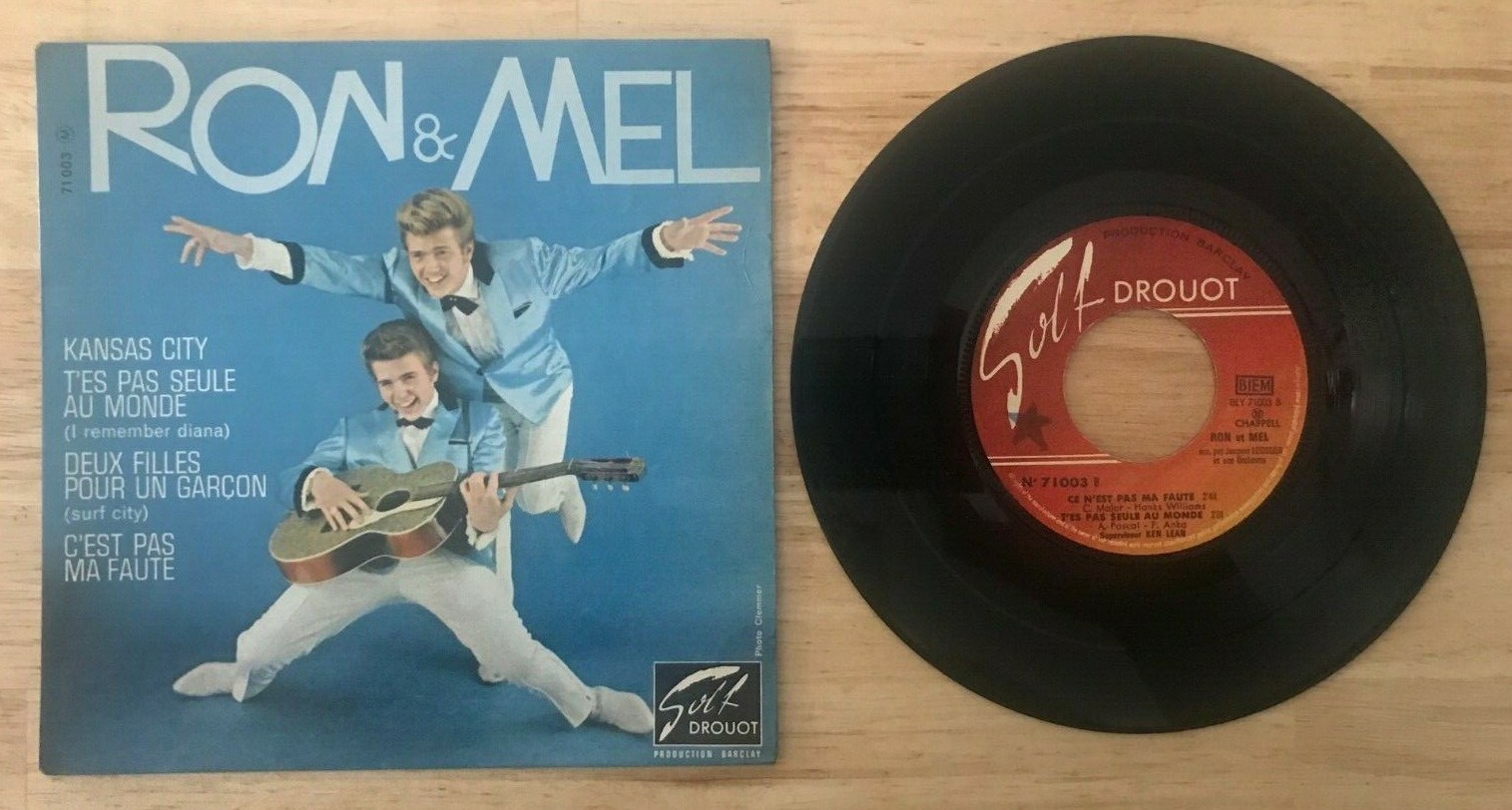 RARE FRENCH EP RON & MEL KANSAS CITY eBay
