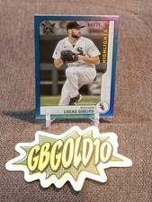 2021 Topps Big League Baseball Blue Foil /25 #293 Lucas Giolito (White Sox )