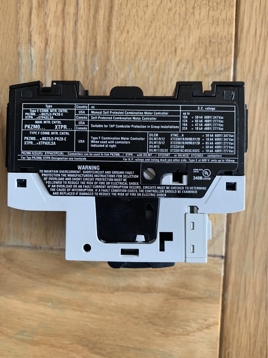 Moeller X-Start - PKZM0-0.63 - Manual Motor Protector New In Box - Foto 5