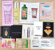 Échantillons parfums et crèmes de grandes marques