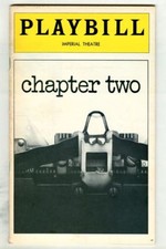 Vintage 1978 Neil Simon CHAPTER TWO Broadway Playbill! Judd HIRSCH Original Cast