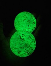 Luz de luna bola de piedra luminosa luz brilla en la oscuridad esfera mágica amuleto tailandés