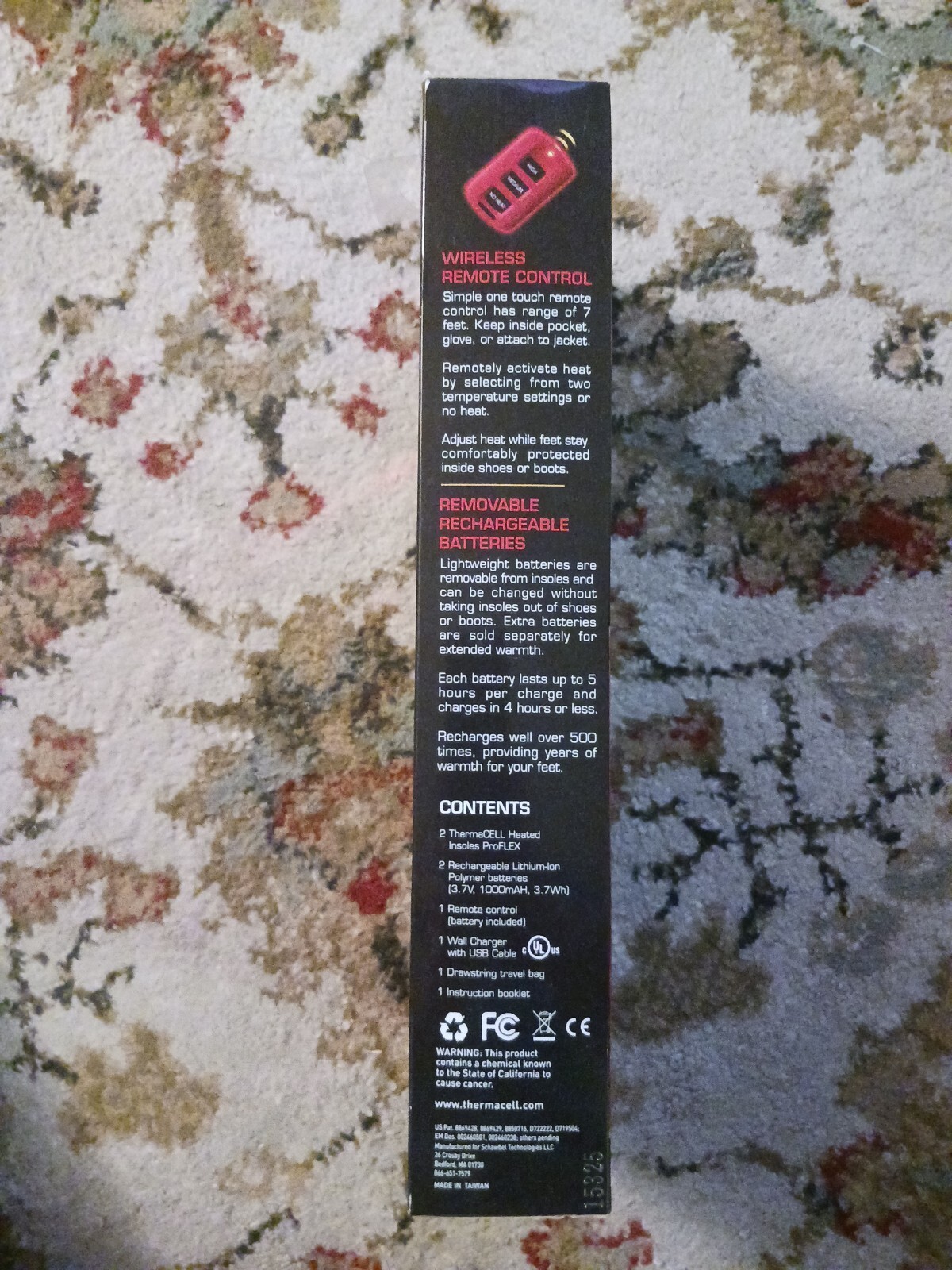 HW20XL+ThermaCELL+Heated+Insoles+ProFLEXXLarge for sale online eBay