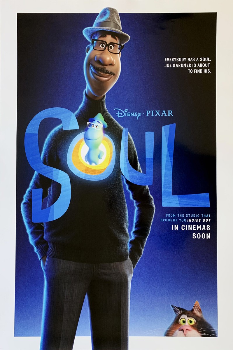 SOUL MOVIE POSTER 2 Sided ORIGINAL INTL Ver B 27x40 JAMIE FOXX