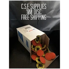 Norton Blaze Disc, Grit 60,100 NEW Disc In Box.—100 Disc.—1-1/2” Disc.