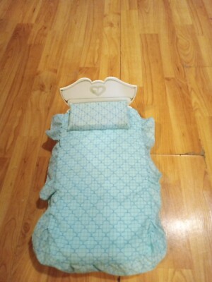 1978 Vintage MARX TOYS USA Sindy Doll HOUSE 1970s BEDROOM BEDDING, BED