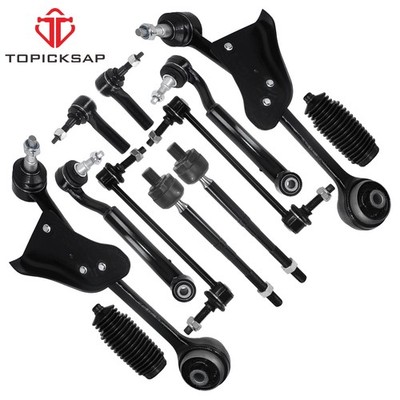 12Pcs Front Lower Forward Rearward Control Arms Kit for 2015-2019 Ford Mustang