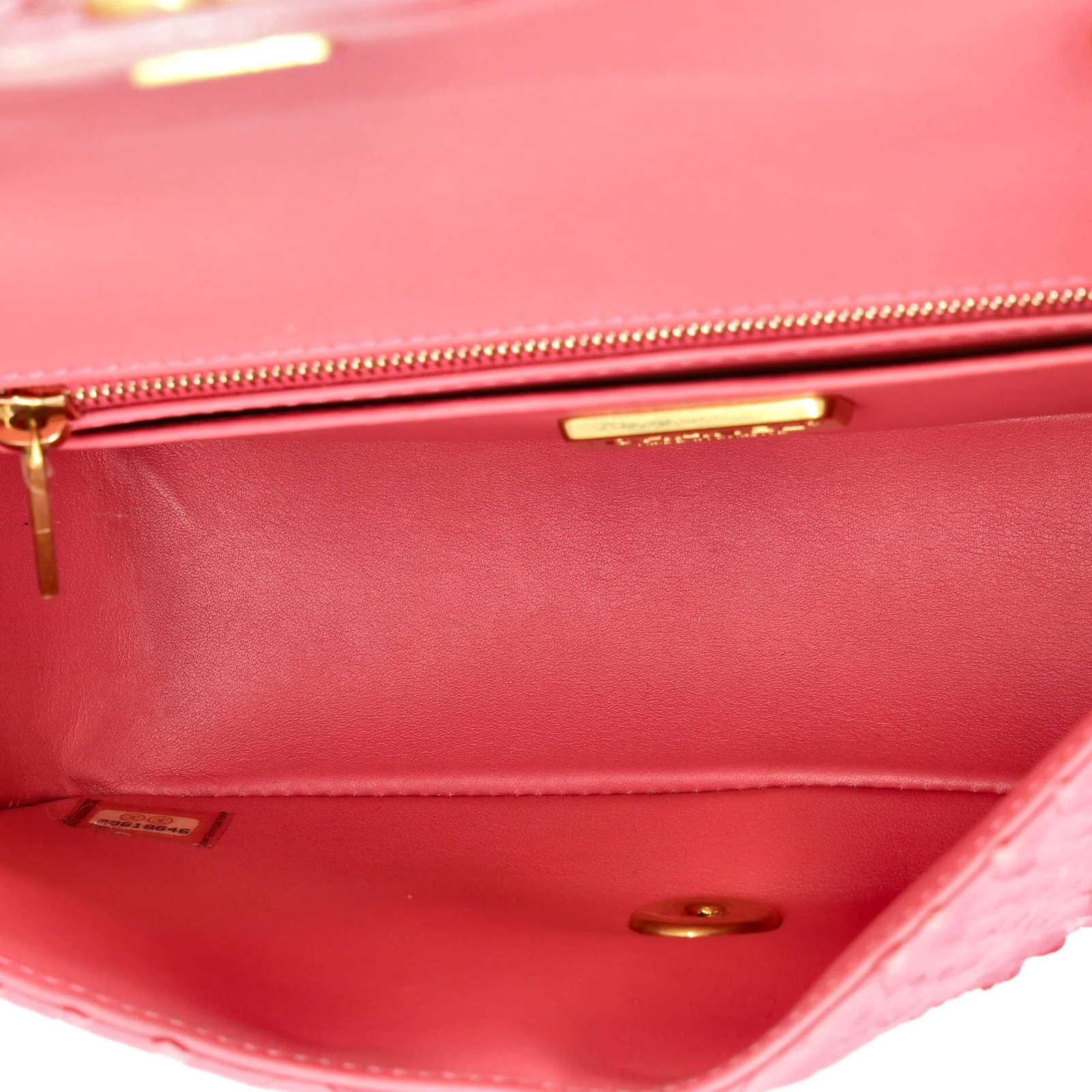 Chanel Classic Single Flap Bag Python Mini - image 5