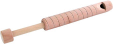 Wooden Slide Whistle - Classic Kids Instrument - All Wood Construction, Durable,