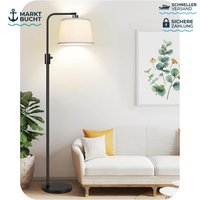 Stehlampe Bogenlampe Dimmbar 165Cm Mit 1000Lm Led-GlüHbirne FüR Wohnzimmer
