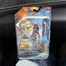 Product Image: Disney Pirates of the Caribbean Jack Sparrow Boxed Action Figure with Hat