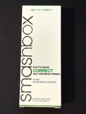 Smashbox Photo Finish Correct Anti-Redness Primer - 1 oz / 30 ml - New in Box