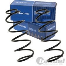 2x SACHS FAHRWERKSFEDER VORDERACHSE für SKODA OCTAVIA I VW GOLF 4 STANDARD