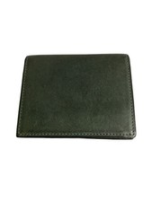 Other Brands: lenma Bifold Wallet Green, Solid Color, Men's