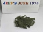 G I JOE Accessory  green cloth Ghillie suit part 3.75 Hasbro