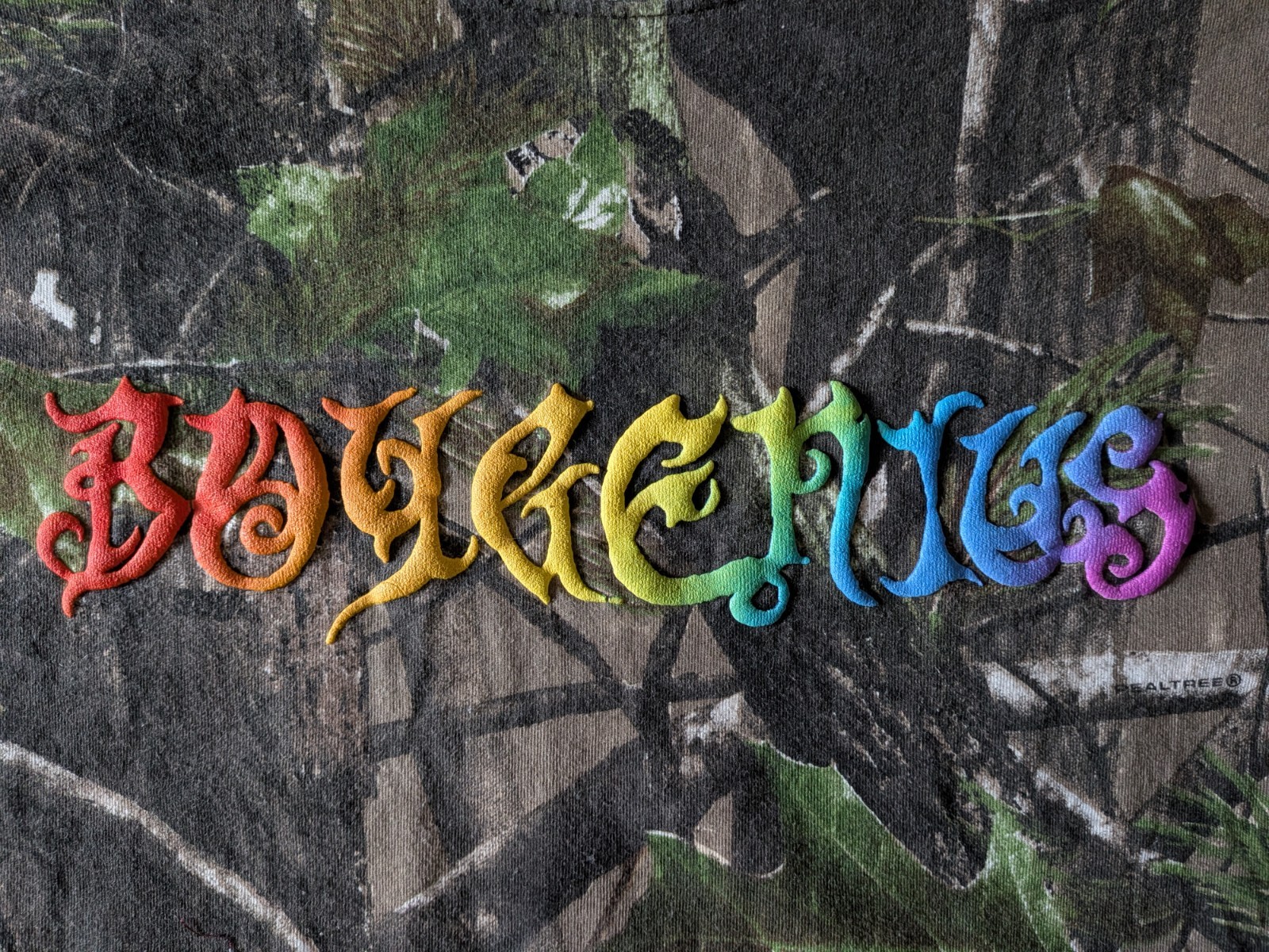 Camo Rainbow Pride Logo Shirt Phoebe Bridgers