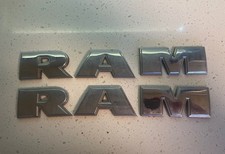 2002-2008 Dodge Ram Left And Right Emblem Logo Letter Badge Door Oem E511-1