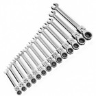 22mm Head Ratchet Wrench Metric Industrial Grade Tool 72-Tooth Gear