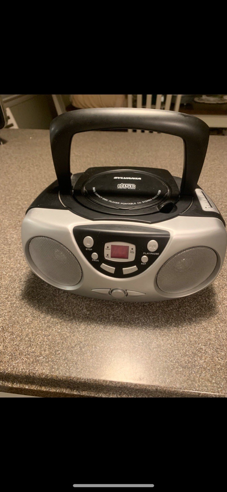 Stereo With Am/fm Radio Boombox Srcd243pl-asst6