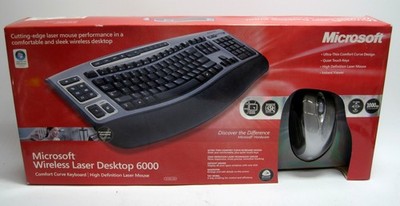 Rare Microsoft Laser Desktop 6000 v2 Wireless Keyboard Sealed Brand New NOS
