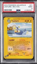 2003 POKEMON AQUAPOLIS #21 LANTURN-REVERSE FOIL PSA 9 on eBay