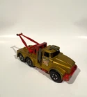 Matchbox Super Kings Scammel Heavy Wreck Truck Gold 1969 England Lesney Vintage