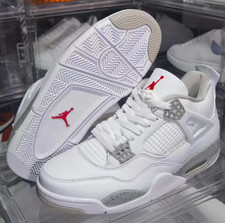 Jordan 4 "White Oreo" Men's Mid-top Retro Basktball Shoes-Classic