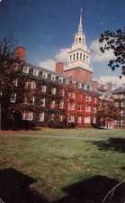 Lowell House Harvard University Cambridge MA Postcard 1958 Posted