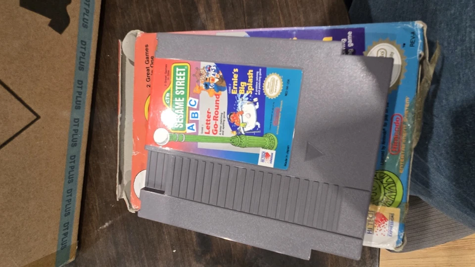 Sesame Street ABC y 123 Nintendo NES Foto 2 de 4