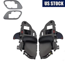 Interior Door Handles w/Bezel for 1995-2000 Chevy C/K 1500 2500 3500 GMC Tahoe